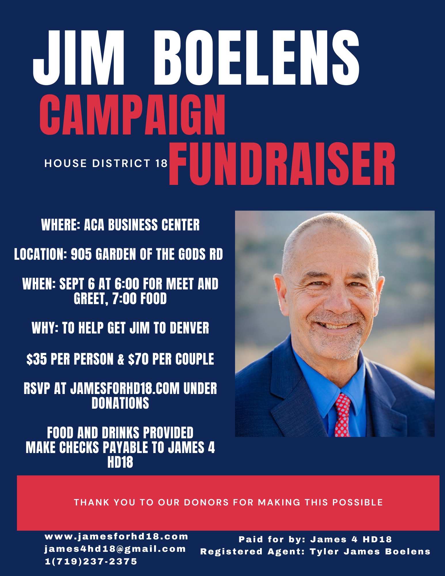 James for House District 18